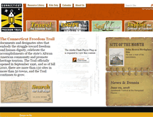 Tablet Screenshot of ctfreedomtrail.org